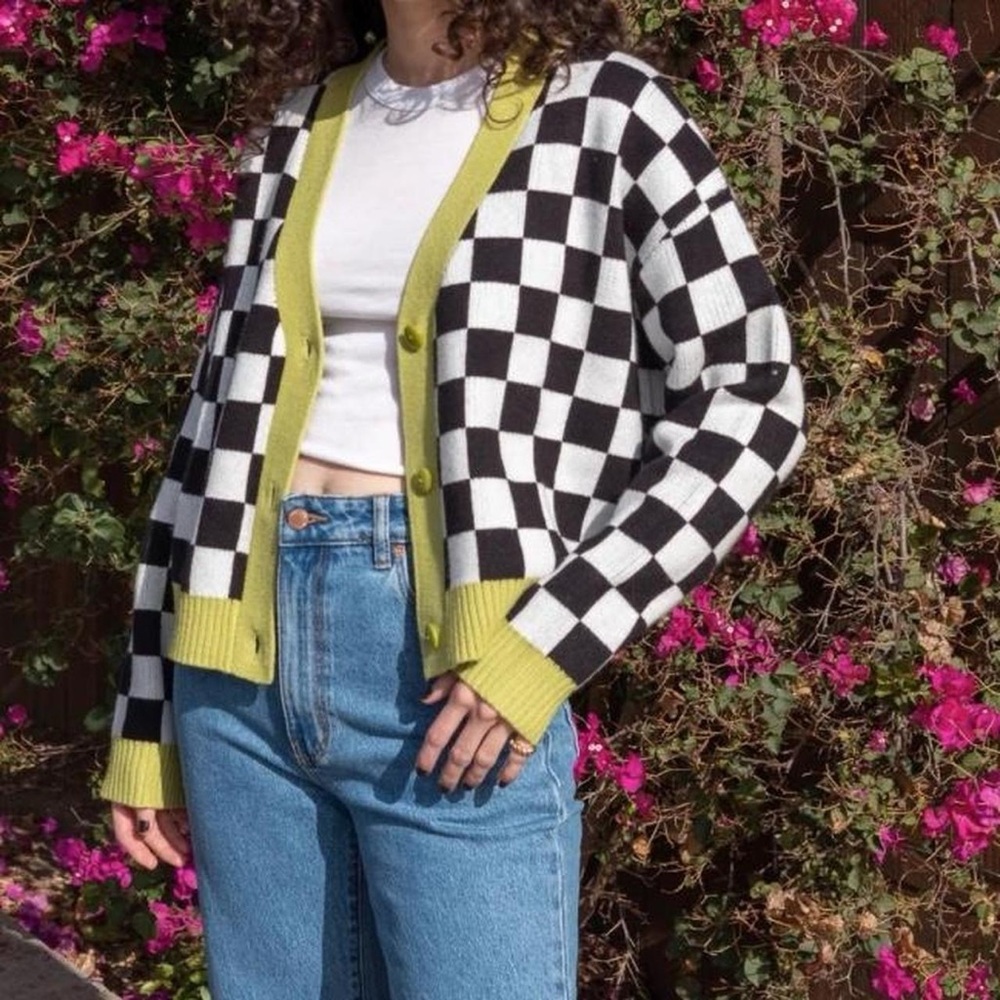 Lisa Says Gah Andretti Cardigan- size XS/S